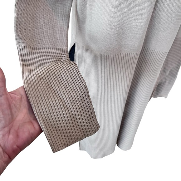 TY-LR Revolve Thick Knit Camel Mirage Sweater Tunic Medium - Picture 5 of 13